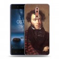 Дизайнерский пластиковый чехол для Nokia 8 Александр Пушкин