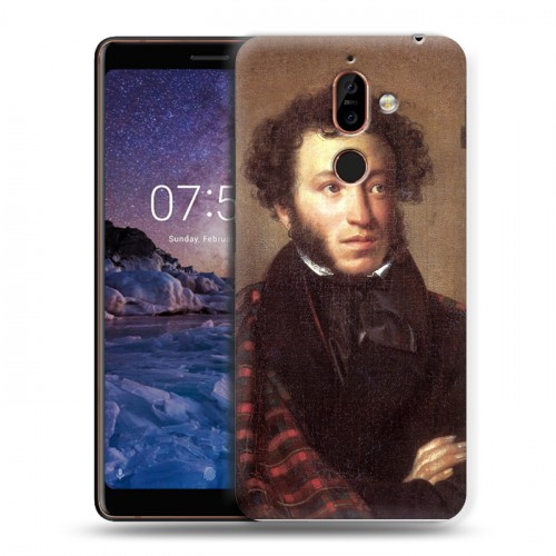 Дизайнерский пластиковый чехол для Nokia 7 Plus Александр Пушкин