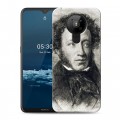 Дизайнерский пластиковый чехол для Nokia 5.3 Александр Пушкин