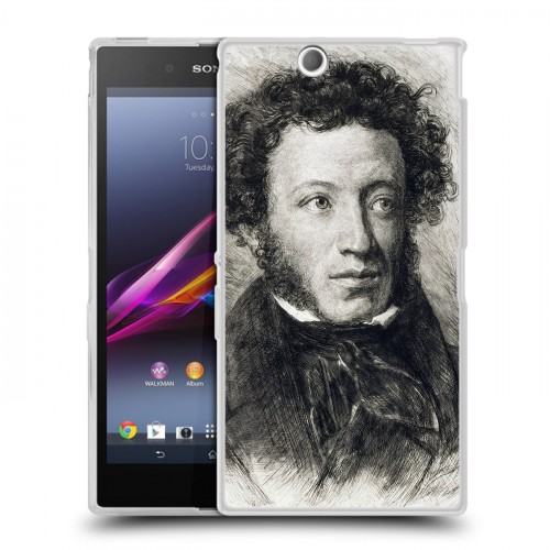 Дизайнерский пластиковый чехол для Sony Xperia Z Ultra  Александр Пушкин