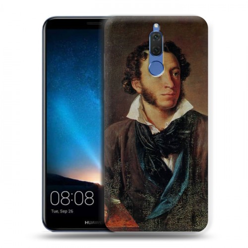 Дизайнерский силиконовый чехол для Huawei Nova 2i Александр Пушкин