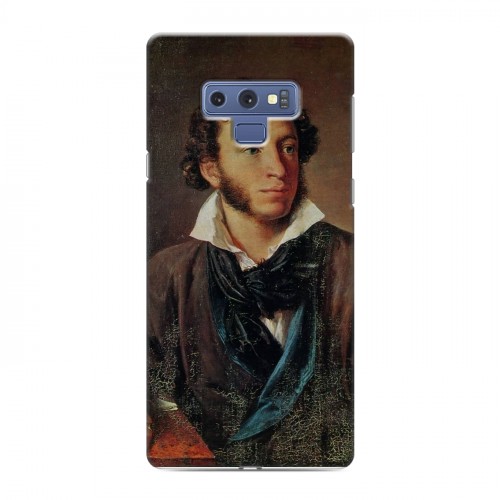 Дизайнерский силиконовый чехол для Samsung Galaxy Note 9 Александр Пушкин
