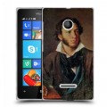 Дизайнерский пластиковый чехол для Microsoft Lumia 435 Александр Пушкин