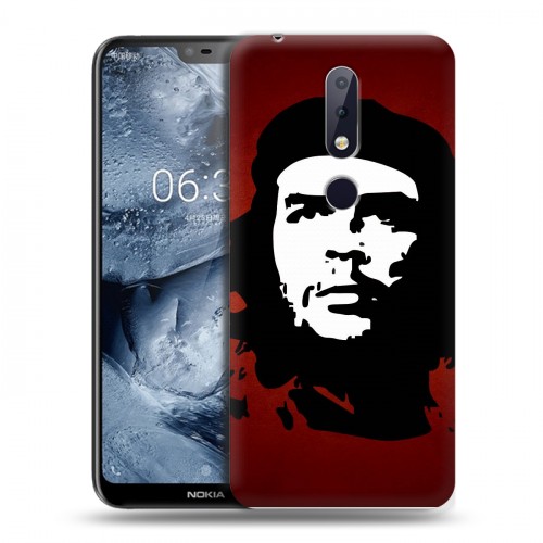 Дизайнерский пластиковый чехол для Nokia 6.1 Plus Че Гевара