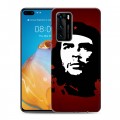 Дизайнерский пластиковый чехол для Huawei P40 Че Гевара