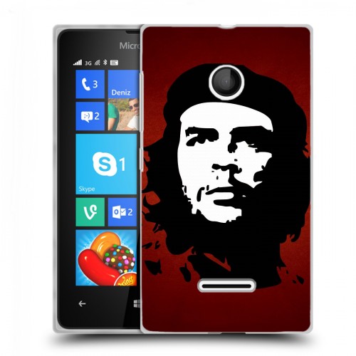 Дизайнерский пластиковый чехол для Microsoft Lumia 435 Че Гевара