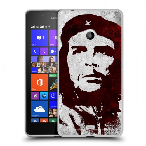 Дизайнерский пластиковый чехол для Microsoft Lumia 540 Че Гевара