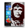 Дизайнерский пластиковый чехол для Microsoft Lumia 435 Че Гевара