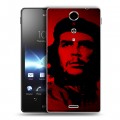 Дизайнерский пластиковый чехол для Sony Xperia TX Че Гевара