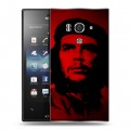 Дизайнерский пластиковый чехол для Sony Xperia acro S Че Гевара