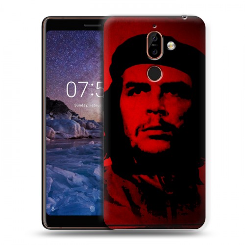 Дизайнерский пластиковый чехол для Nokia 7 Plus Че Гевара