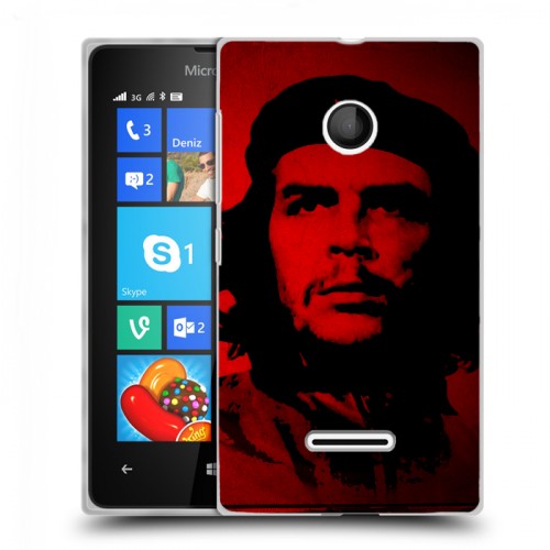 Дизайнерский пластиковый чехол для Microsoft Lumia 435 Че Гевара