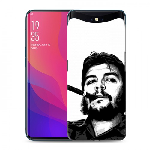 Дизайнерский силиконовый чехол для OPPO Find X Че Гевара