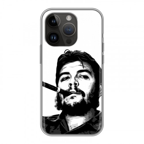 Дизайнерский силиконовый чехол для Iphone 14 Pro Че Гевара