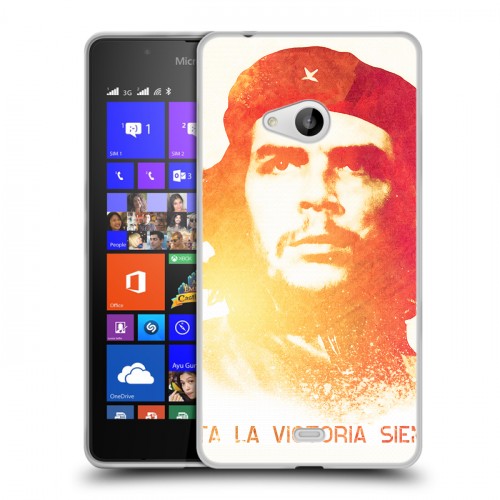 Дизайнерский пластиковый чехол для Microsoft Lumia 540 Че Гевара