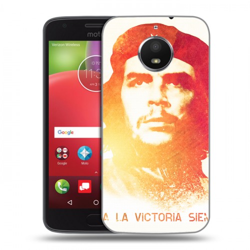 Дизайнерский силиконовый чехол для Motorola Moto E4 Plus Че Гевара