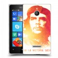 Дизайнерский пластиковый чехол для Microsoft Lumia 435 Че Гевара