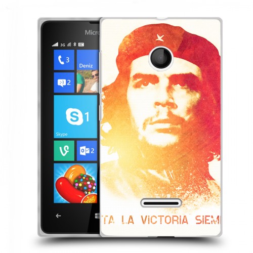 Дизайнерский пластиковый чехол для Microsoft Lumia 435 Че Гевара