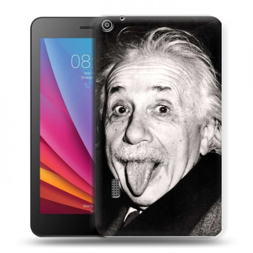 Дизайнерский силиконовый чехол для Huawei MediaPad T3 7 Альберт Эйнштейн