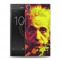 Дизайнерский пластиковый чехол для Sony Xperia XZs Альберт Эйнштейн