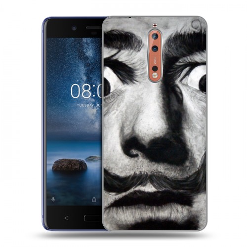 Дизайнерский пластиковый чехол для Nokia 8 Сальвадор Дали