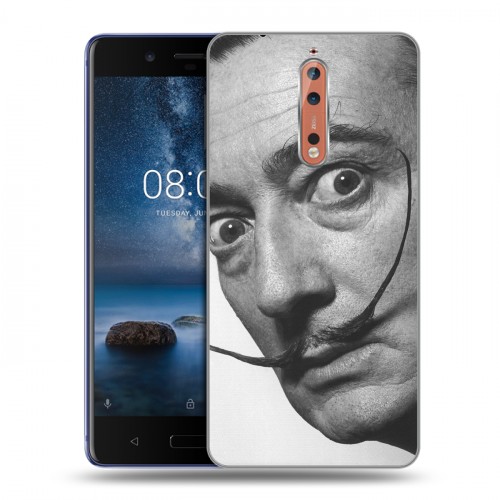 Дизайнерский пластиковый чехол для Nokia 8 Сальвадор Дали