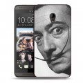 Дизайнерский пластиковый чехол для HTC Desire 700 Сальвадор Дали