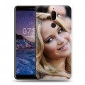 Дизайнерский пластиковый чехол для Nokia 7 Plus Дженнифер Лоуренс