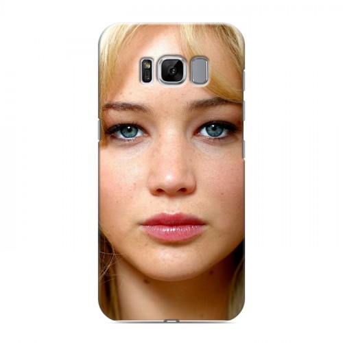 Дизайнерский силиконовый чехол для Samsung Galaxy S8 Дженнифер Лоуренс