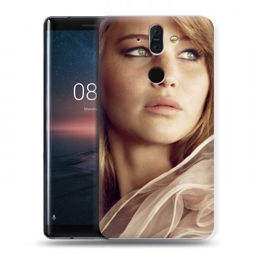 Дизайнерский пластиковый чехол для Nokia 8 Sirocco Дженнифер Лоуренс