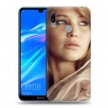 Дизайнерский пластиковый чехол для Huawei Y6 (2019) Дженнифер Лоуренс