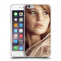 Дизайнерский силиконовый чехол для Iphone 6 Plus/6s Plus Дженнифер Лоуренс