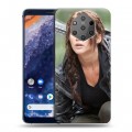 Дизайнерский силиконовый чехол для Nokia 9 PureView Дженнифер Лоуренс