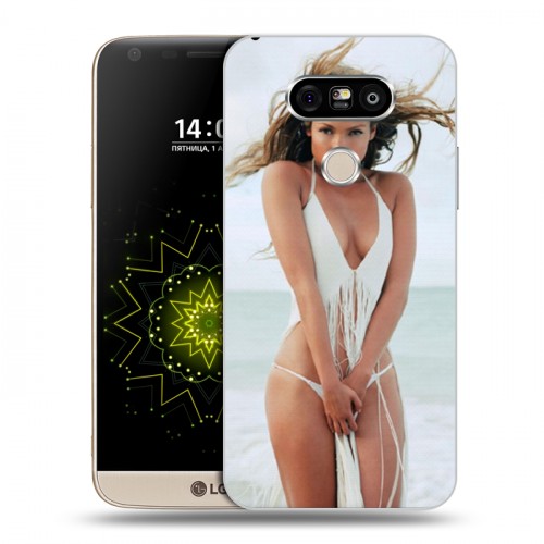 Дизайнерский пластиковый чехол для LG G5 Дженнифер Лопес