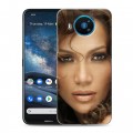 Дизайнерский силиконовый чехол для Nokia 8.3 Дженнифер Лопес