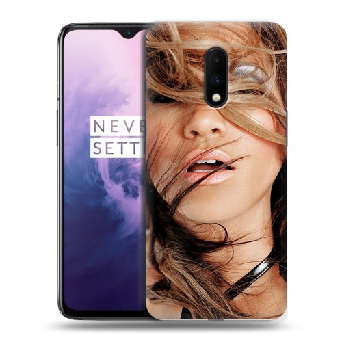 Дизайнерский пластиковый чехол для OnePlus 7 Дженнифер Лопес