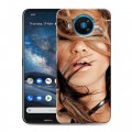 Дизайнерский силиконовый чехол для Nokia 8.3 Дженнифер Лопес