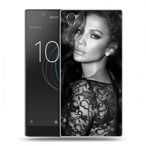 Дизайнерский пластиковый чехол для Sony Xperia L1 Дженнифер Лопес