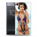 Дизайнерский силиконовый чехол для Sony Xperia XZ Premium Ирина Шейк