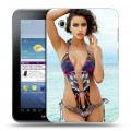 Дизайнерский силиконовый чехол для Samsung Galaxy Tab 2 7.0 Ирина Шейк