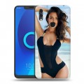 Дизайнерский силиконовый чехол для Alcatel 5V Ирина Шейк