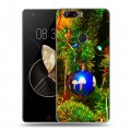 Дизайнерский пластиковый чехол для ZTE Nubia Z17 Новогодние шары