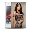 Дизайнерский пластиковый чехол для Sony Xperia E Меган Фокс