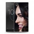 Дизайнерский пластиковый чехол для Sony Xperia L1 Меган Фокс