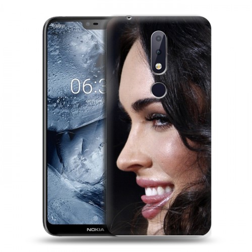 Дизайнерский силиконовый чехол для Nokia 6.1 Plus Меган Фокс