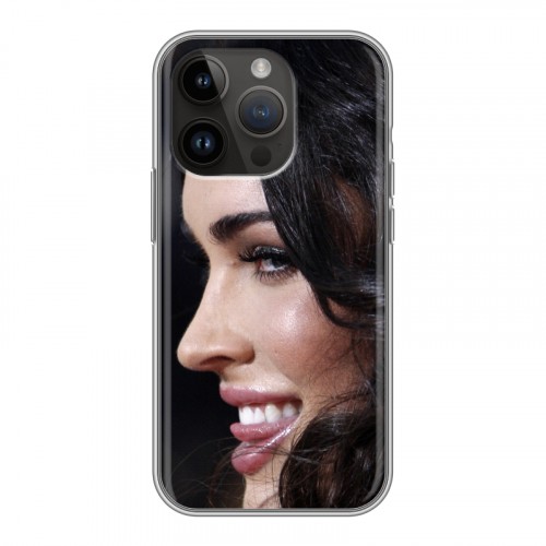 Дизайнерский силиконовый чехол для Iphone 14 Pro Меган Фокс