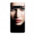Дизайнерский силиконовый чехол для Samsung Galaxy S10 Меган Фокс