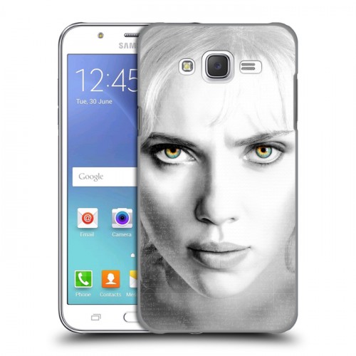 Дизайнерский пластиковый чехол для Samsung Galaxy J5 Скарлет Йохансон