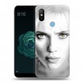 Дизайнерский силиконовый чехол для Xiaomi Mi A2 Скарлет Йохансон