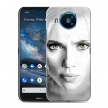 Дизайнерский силиконовый чехол для Nokia 8.3 Скарлет Йохансон